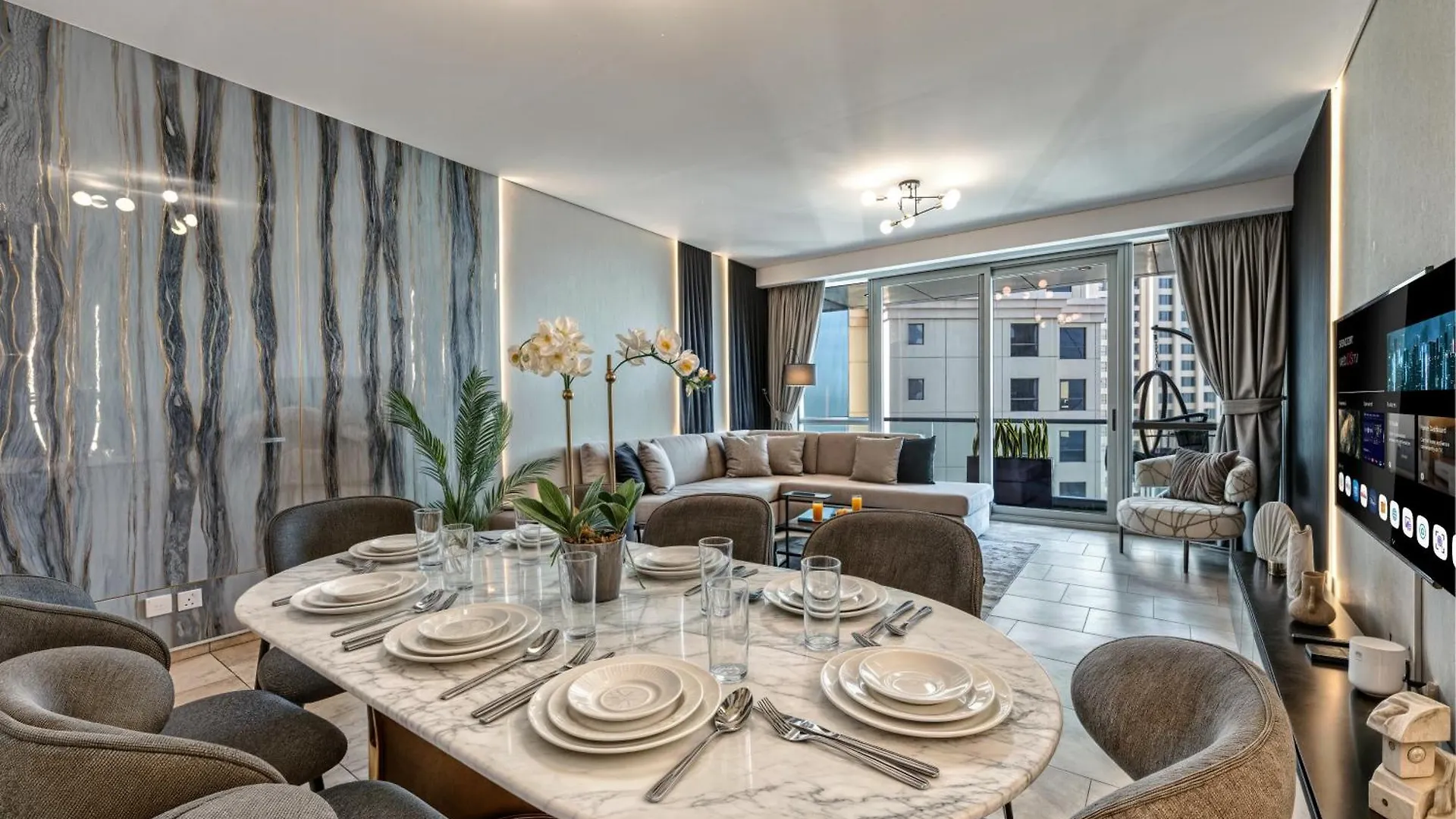 Jbr Grande Living - Stunning Sea View, Pool & Gym Apartment Dubai