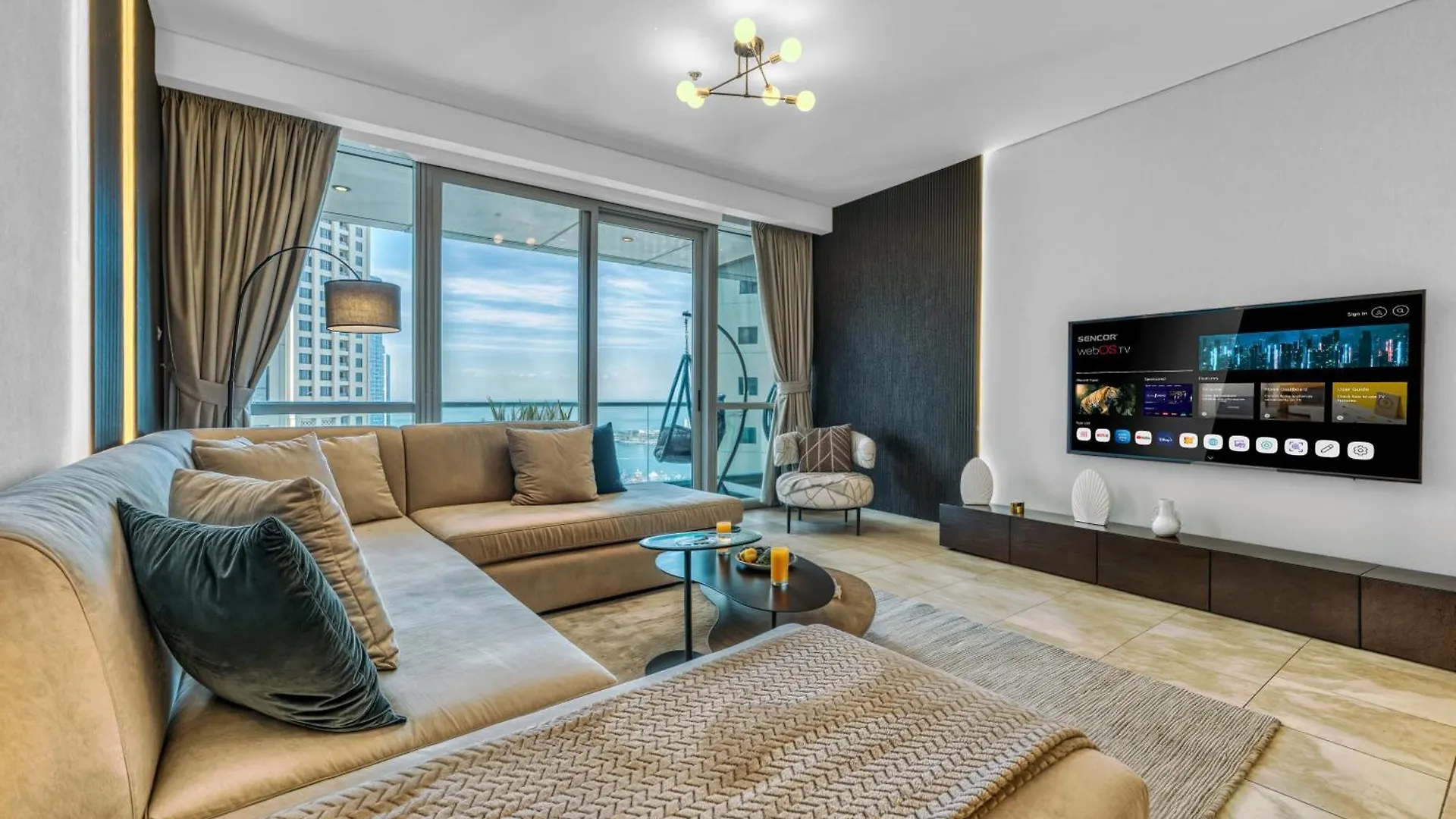 Jbr Grande Living - Stunning Sea View, Pool & Gym Apartment Dubai