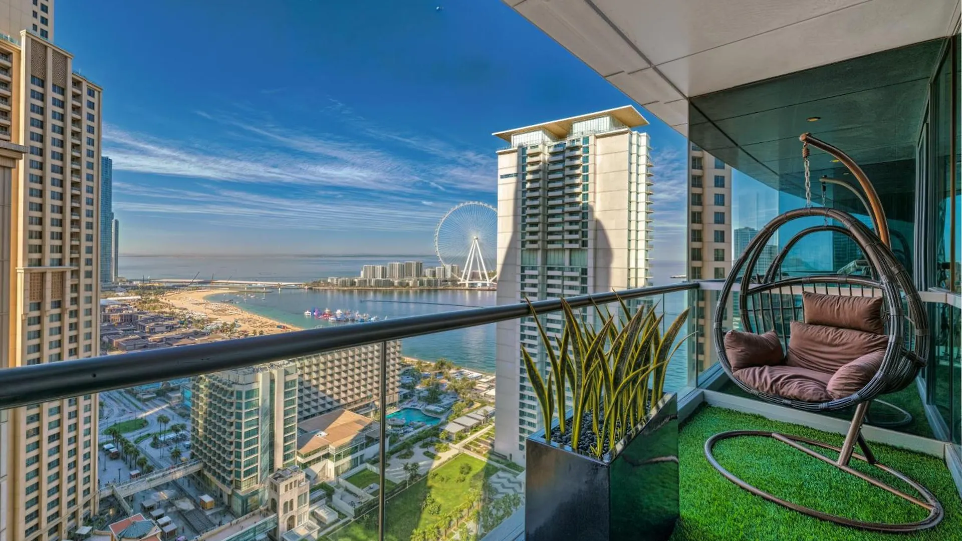 Jbr Grande Living - Stunning Sea View, Pool & Gym Apartment Dubai